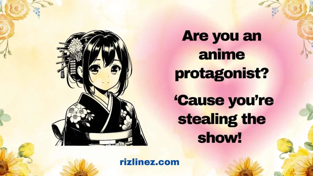 Anime and Manga Rizz Lines