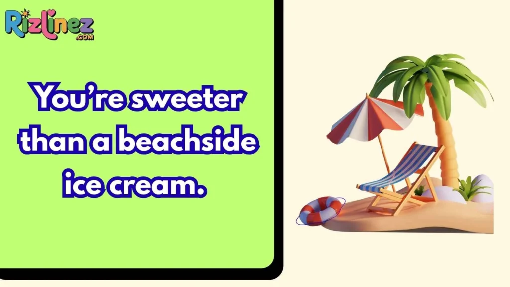 Beach Vibes Rizz Lines