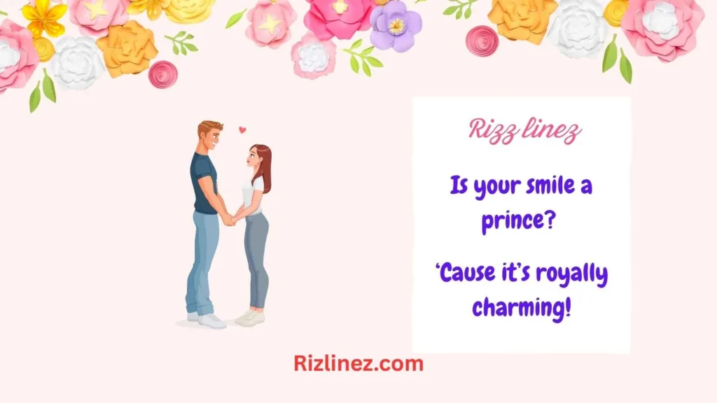 Charming Smile Rizz Lines