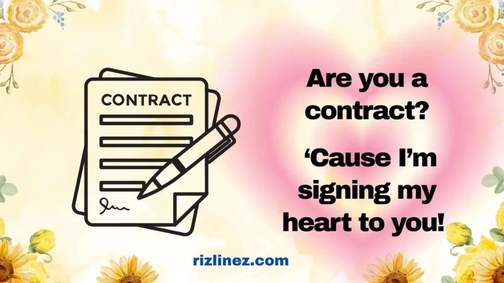 Contract Law Rizz Lines