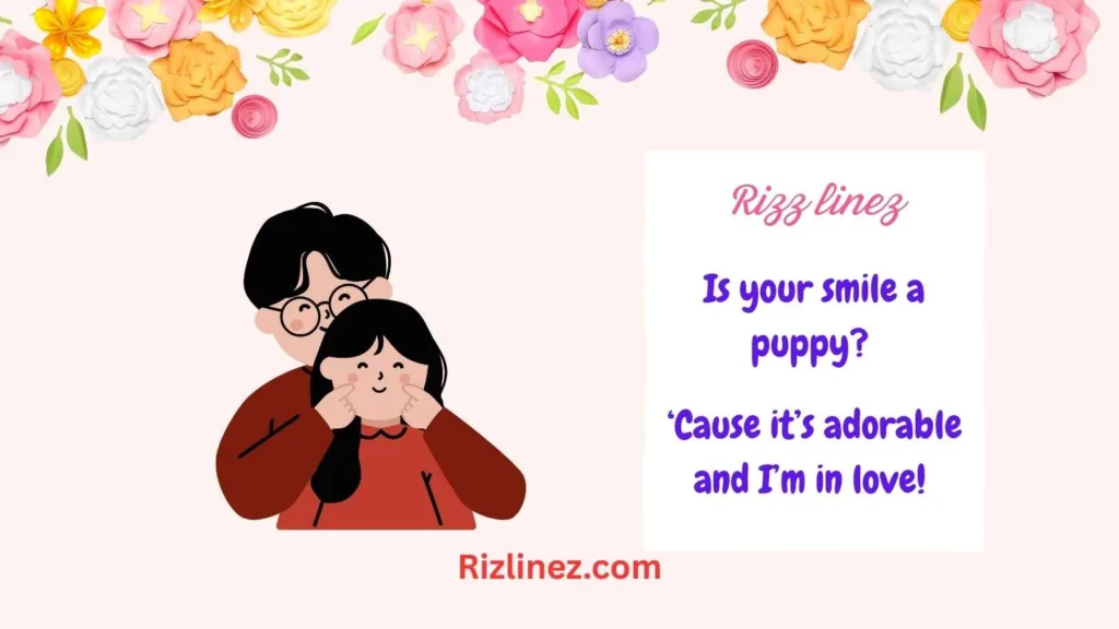 Cute Smile Rizz Lines