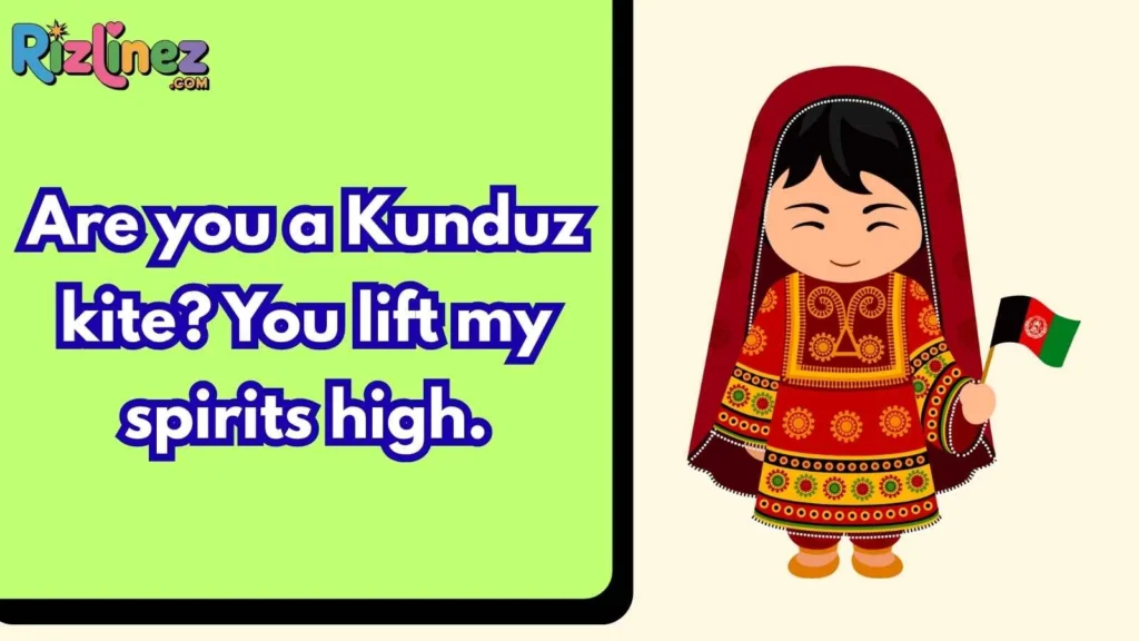 Funny Afghan Rizz Lines