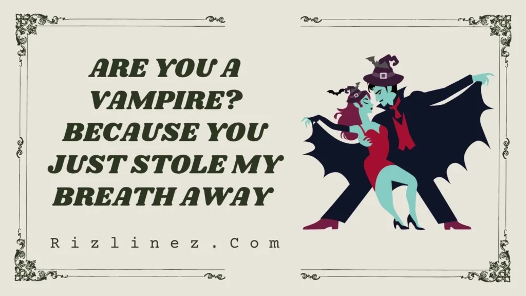 Funny and Playful Halloween Rizz Lines