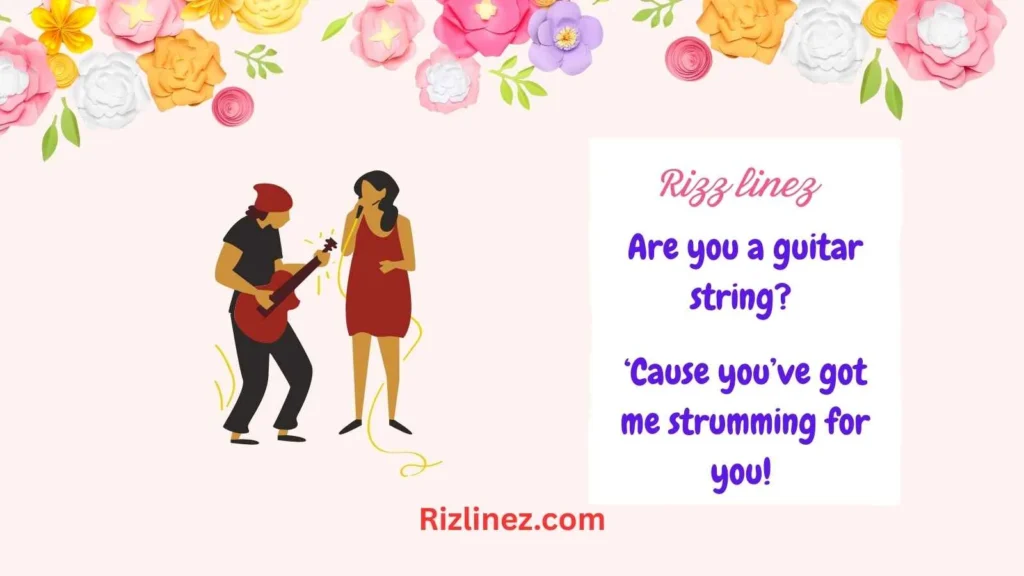 Guitarist Rizz Lines