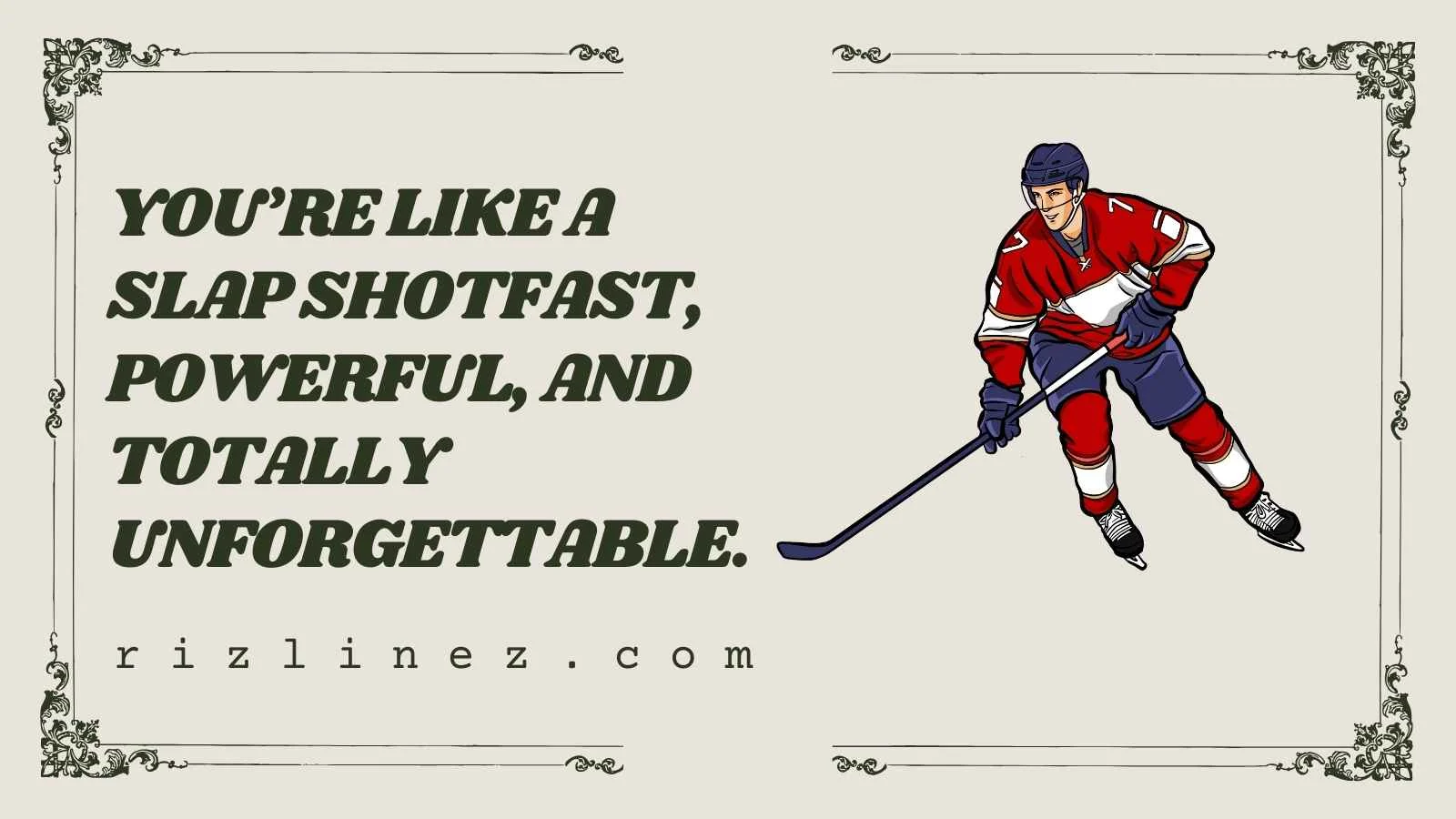 Hockey Rizz Lines