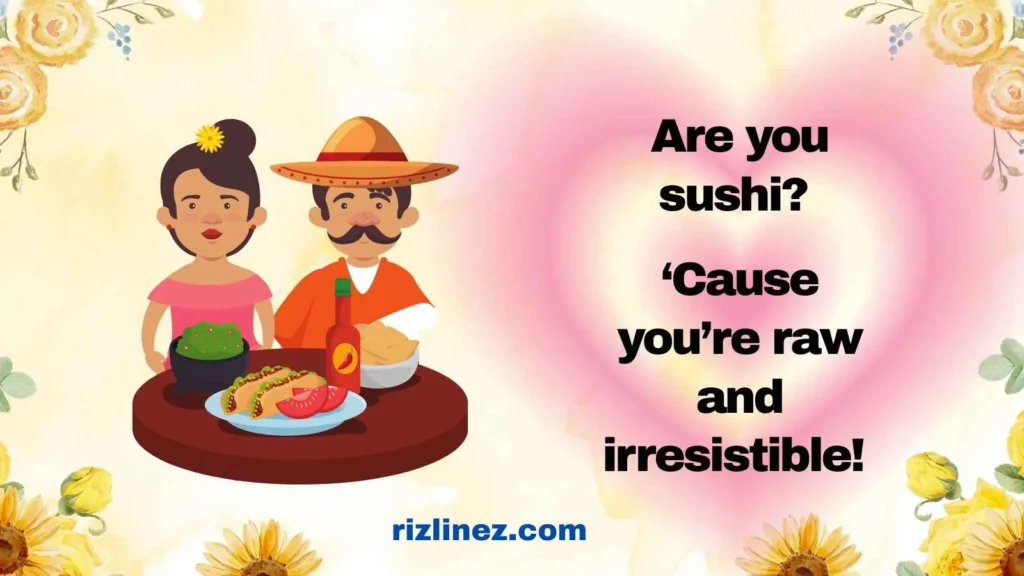 Japanese Food Rizz Lines