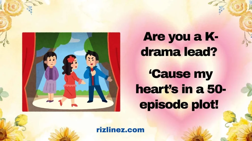K Drama Romance Rizz Lines
