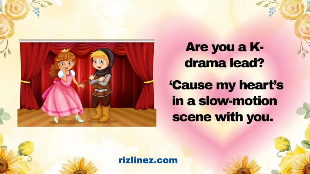 K-Drama Romantic Rizz Lines
