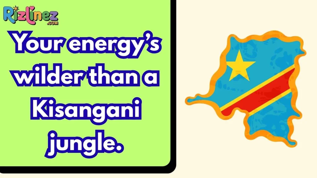 Sassy Congolese Rizz Lines
