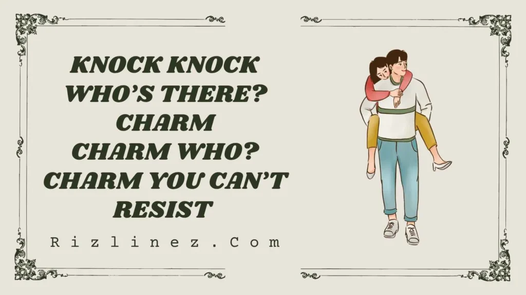 Smooth Knock Knock Rizz Lines
