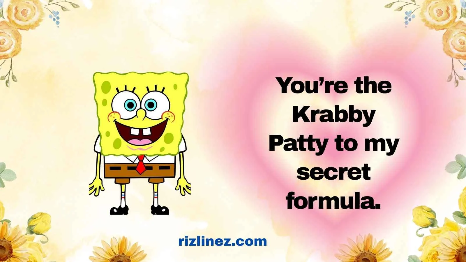 Spongebob Rizz Lines