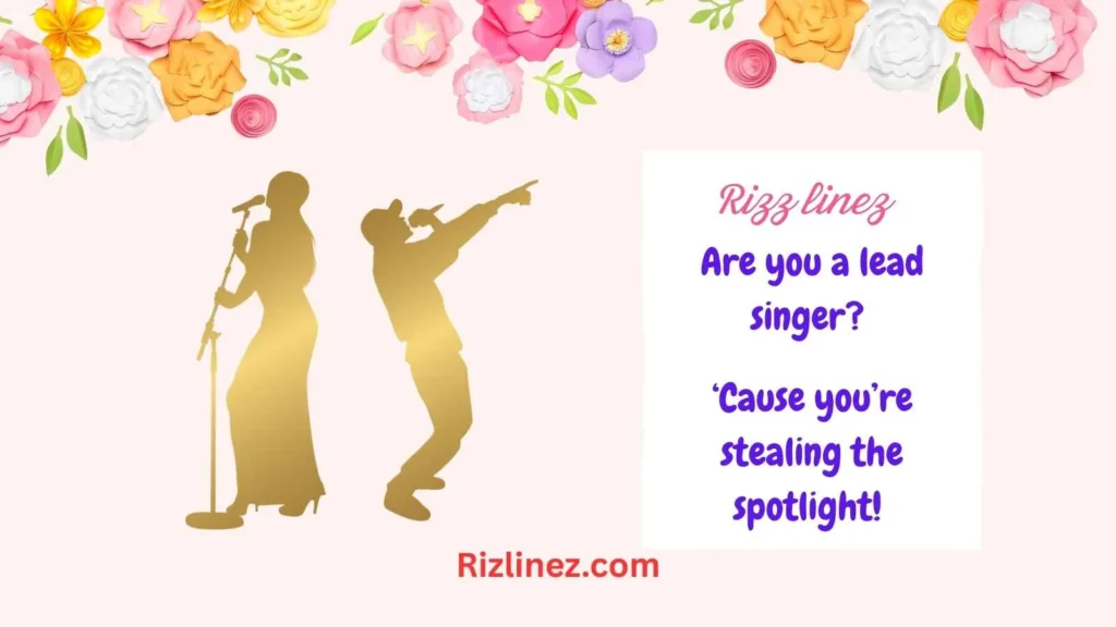 Vocalist Rizz Lines