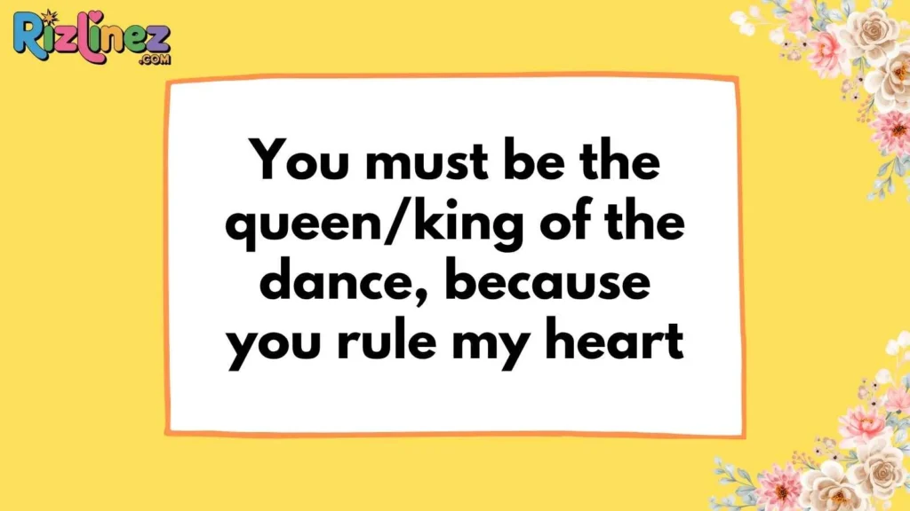 Cute Homecoming Rizz Lines