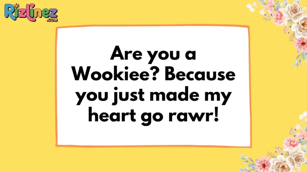 Funny and Playful Star Wars Rizz Lines