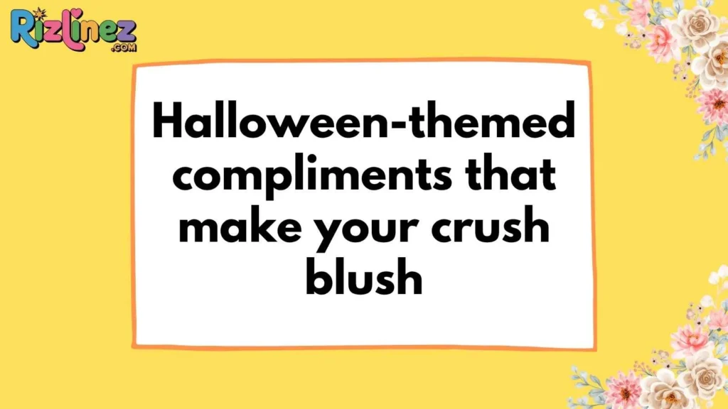 Halloween Rizz Lines Funny