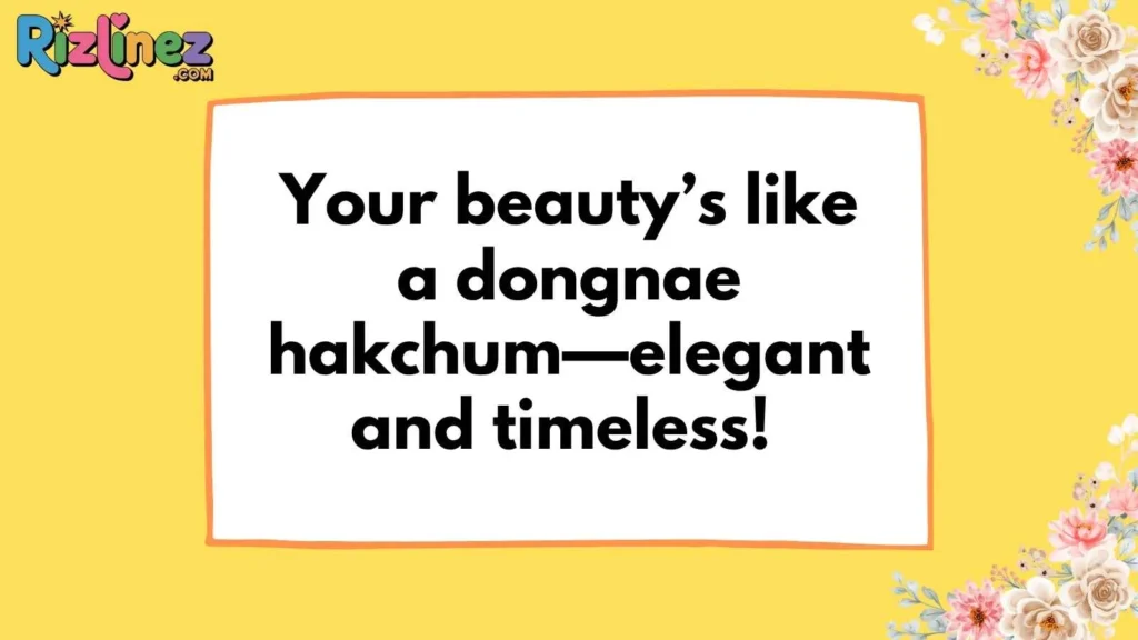 Hanbok Elegance Rizz Lines