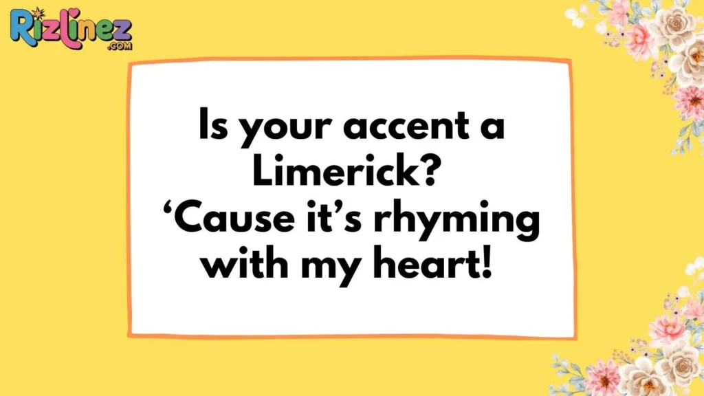 Latest Irish Accent Rizz Lines