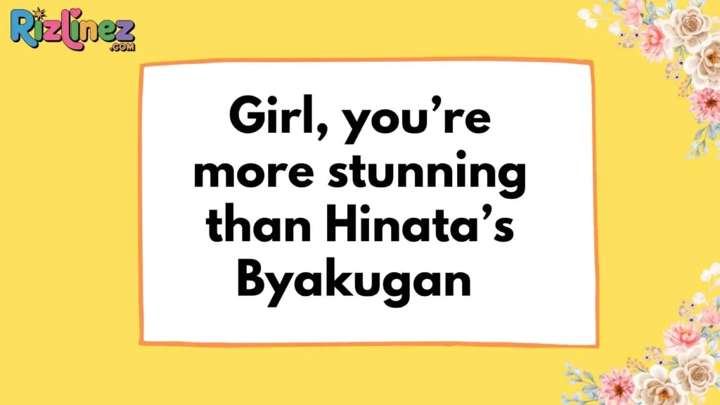 Naruto rizz lines for her