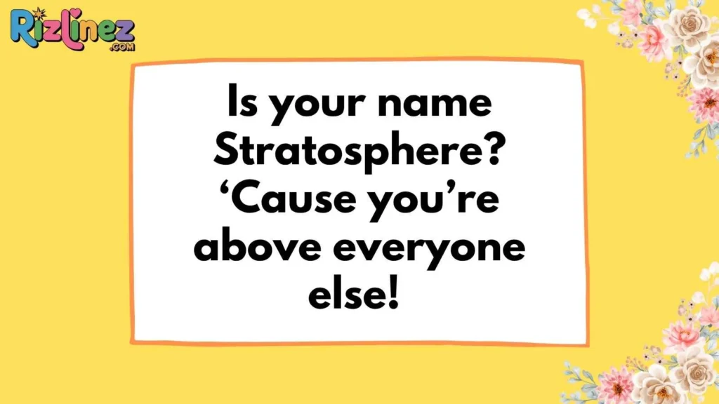 Sky and Clouds Rizz Lines