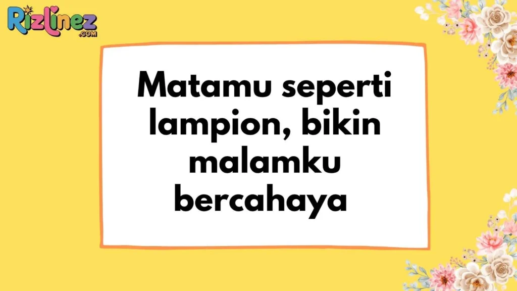 Flirty Indonesian Rizz Lines