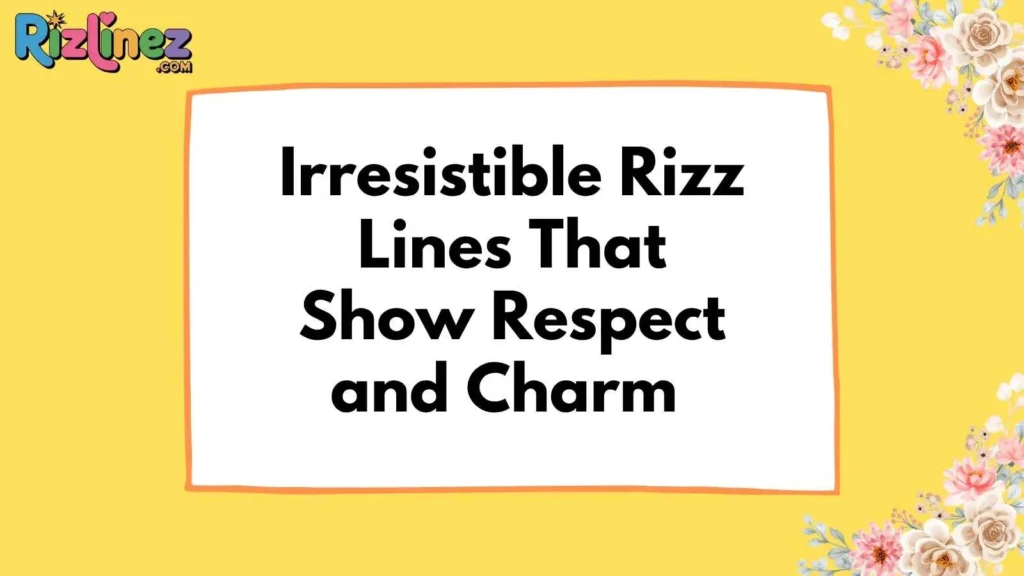 Older Women Rizz Lines for Her