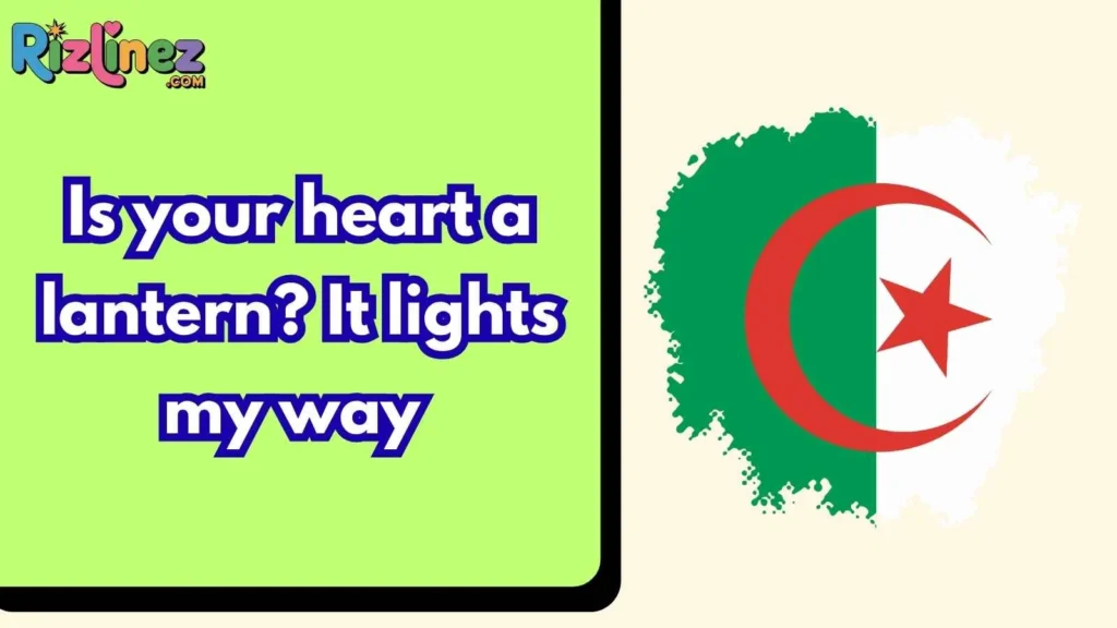 Poetic Algerian Rizz Lines