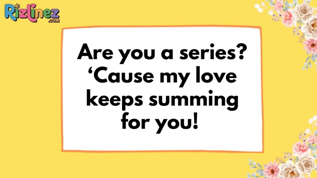 Series and Sequence Rizz Lines