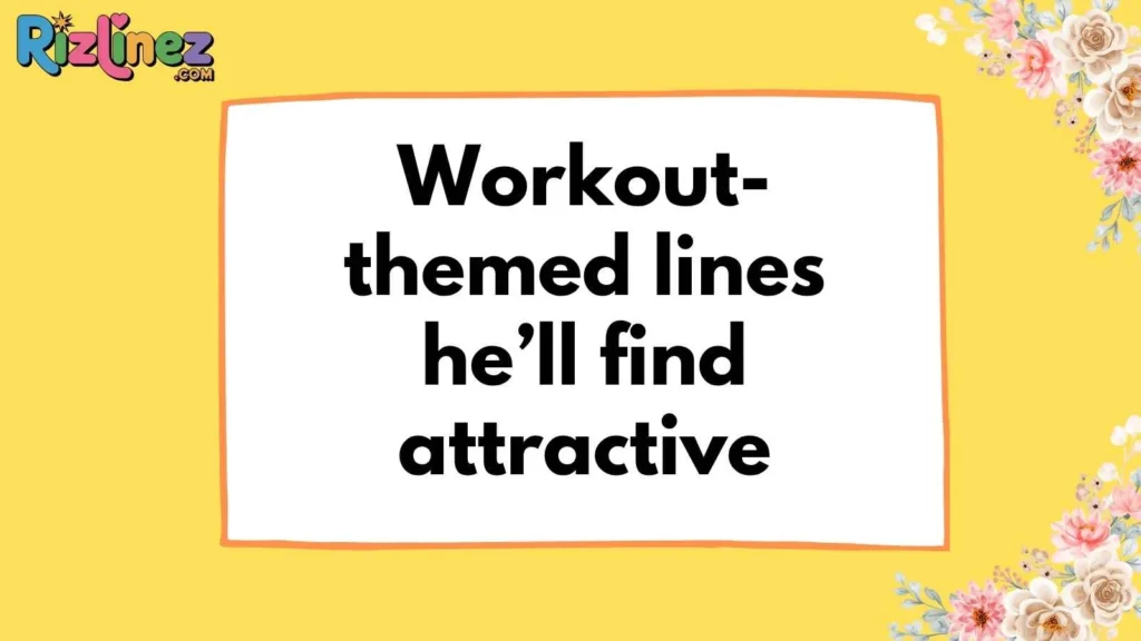 Sports Rizz Lines For Him