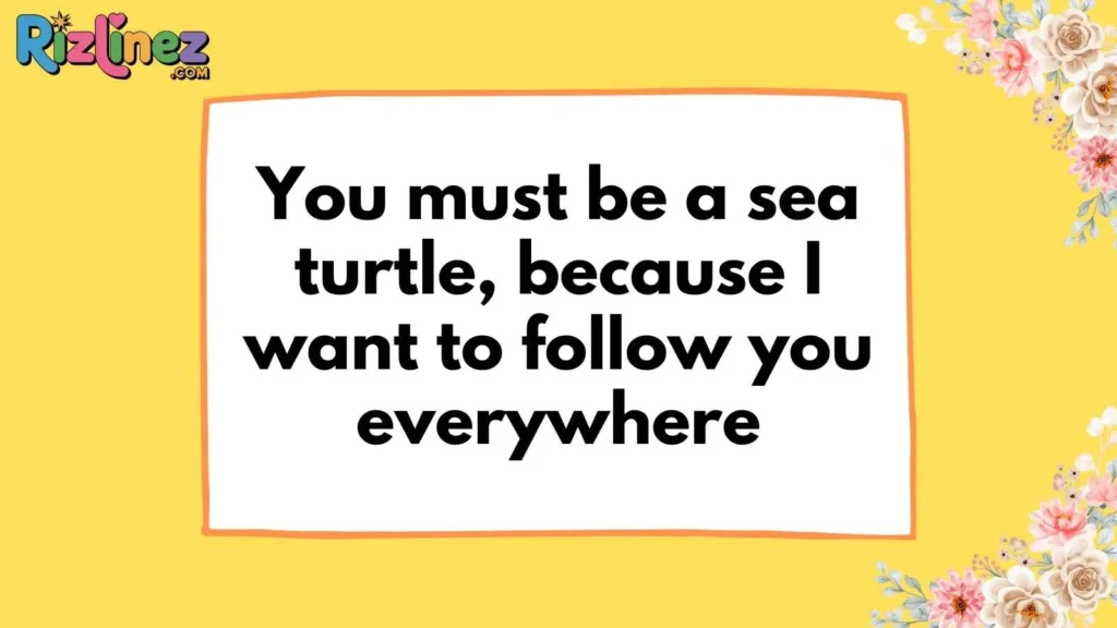 Animal & Sea Creature Water Pick Up Lines