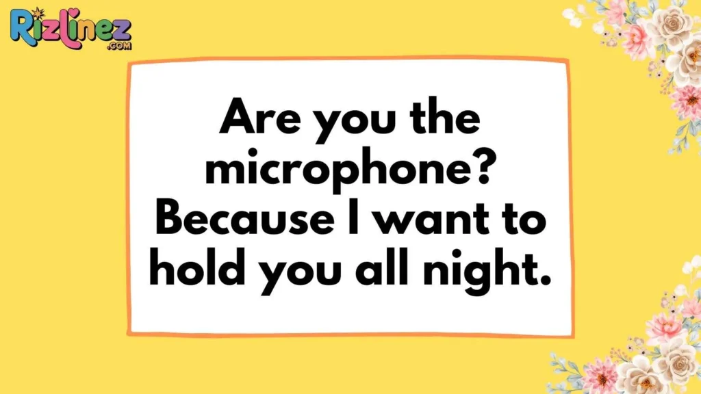 Best Band Pick Up Lines