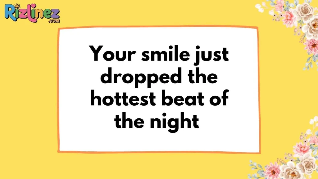 Bold and Flirty Track Rizz Lines