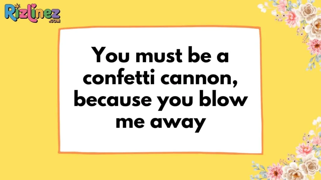 Cheesy New Year’s Pick Up Lines