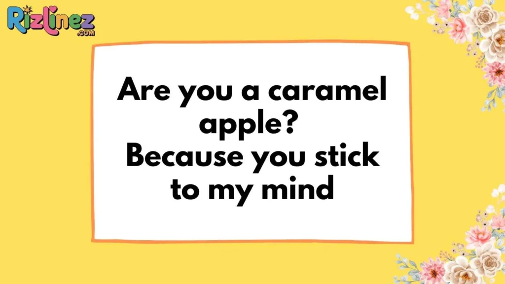 Classic Apple Pick Up Lines