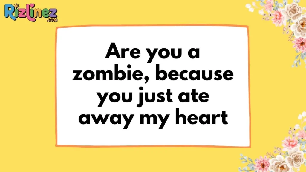 Classic Zombie Rizz Lines