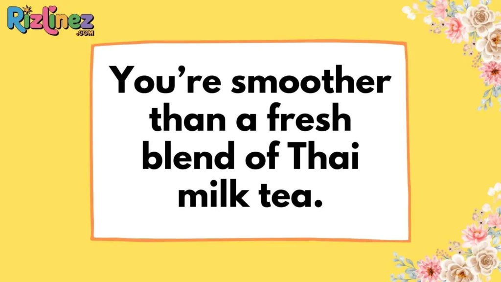 Cool Boba Pick Up Lines