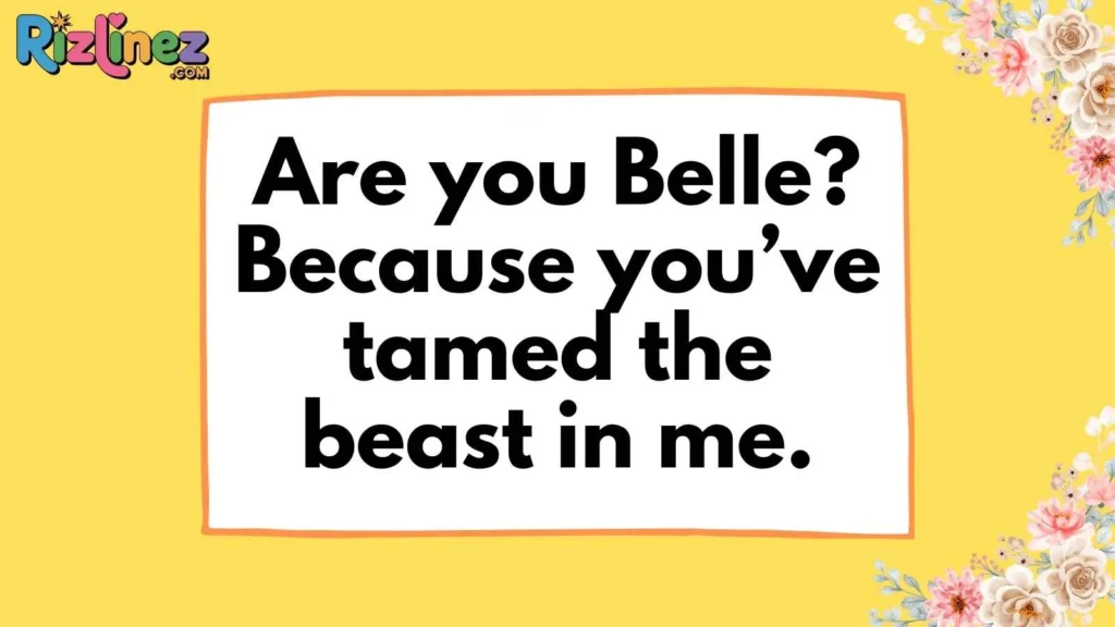 Disney Princess Pick Up Lines