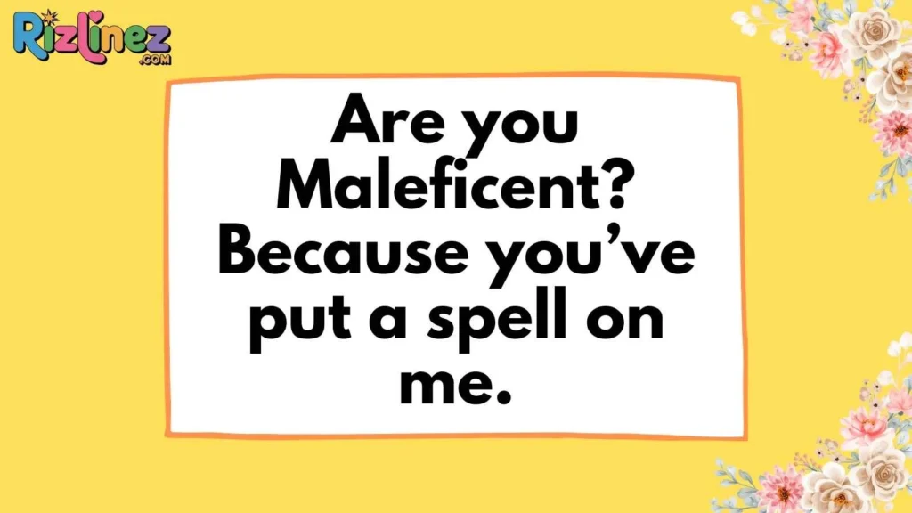 Disney Villain Pick Up Lines
