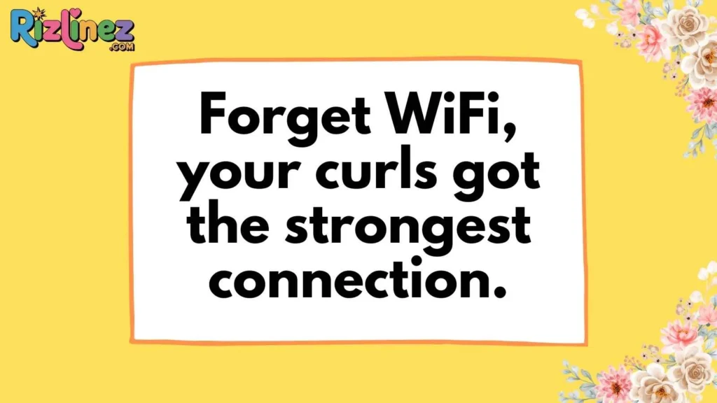 Flirty Curly Hair Rizz Lines