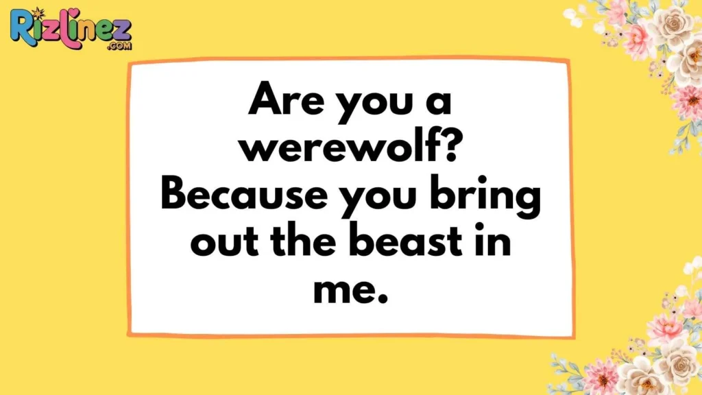 Flirty Halloween Pick Up Lines