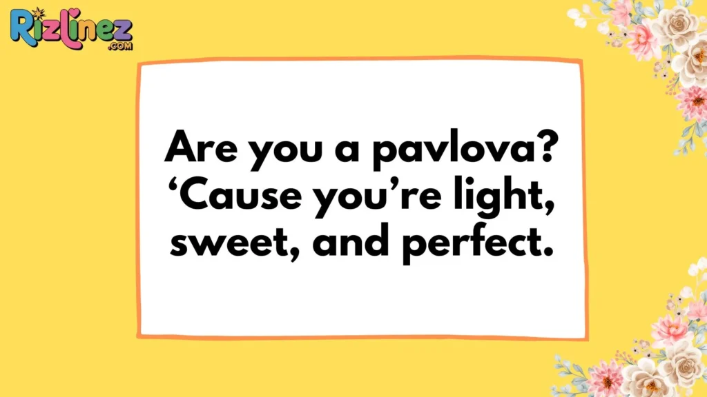 Foodie Aussie Rizz Lines