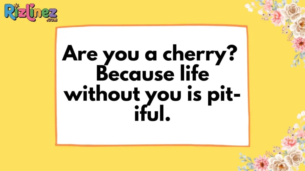 Funny Cherry Rizz Lines