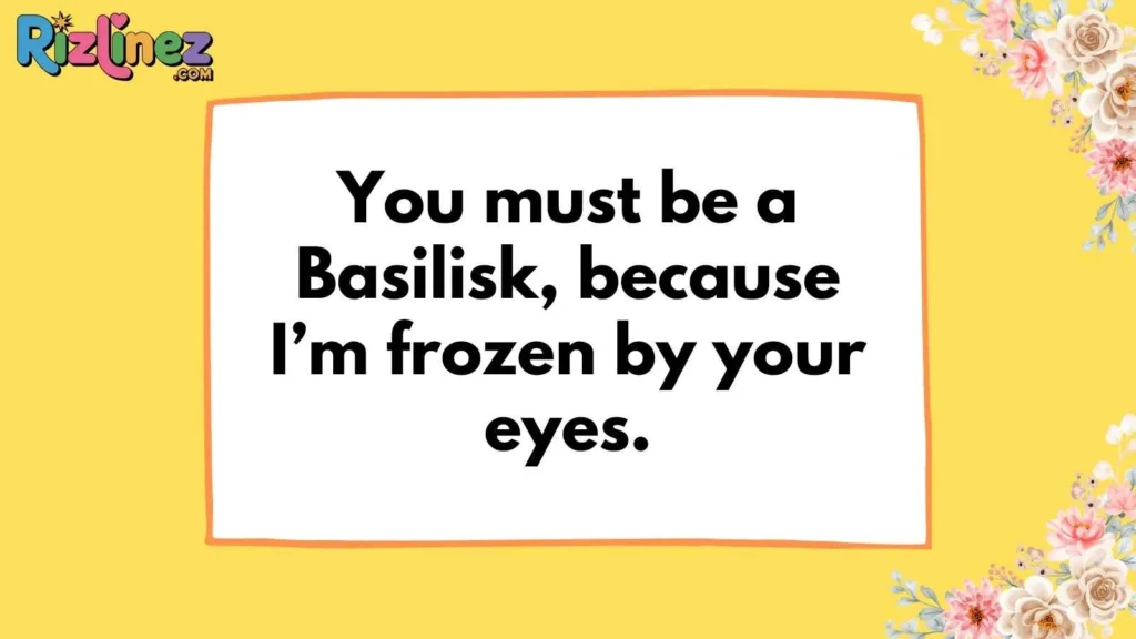 Magical Creature Pick Up Lines
