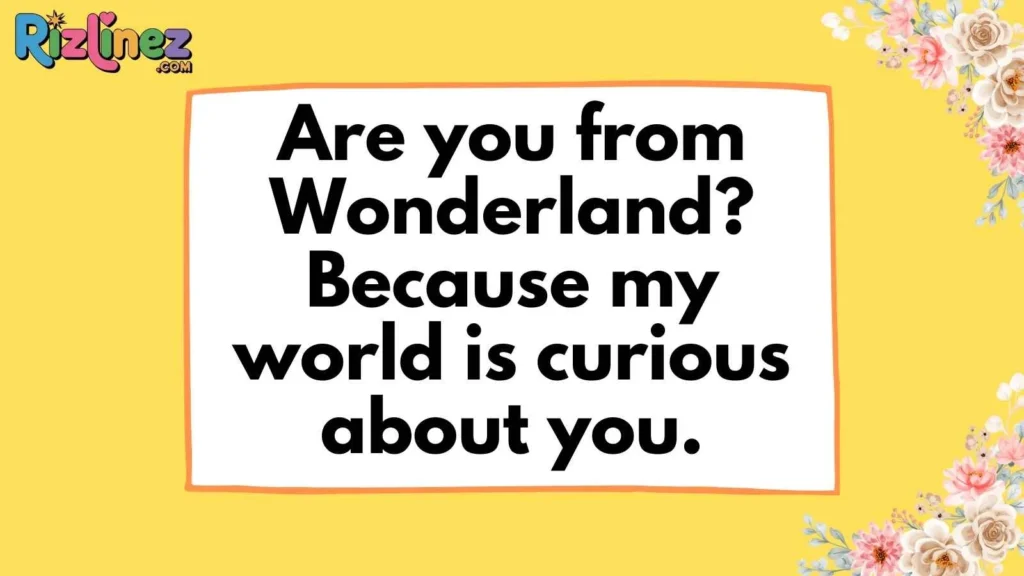 Magical Disney Movie Pick Up Lines