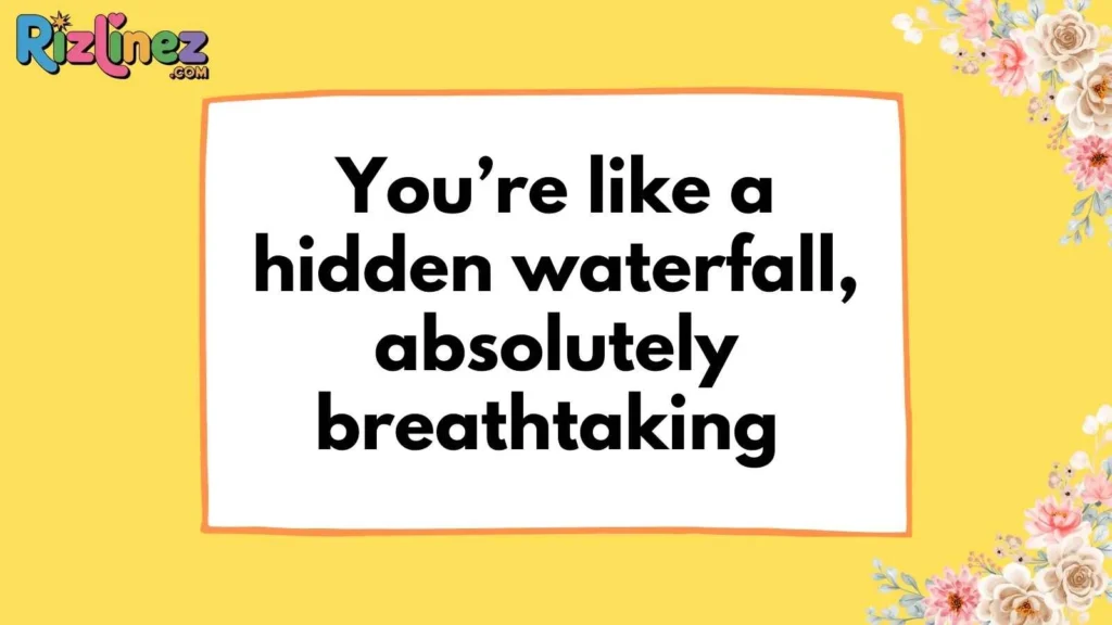 Ohio Nature & Scenic Pick Up Lines