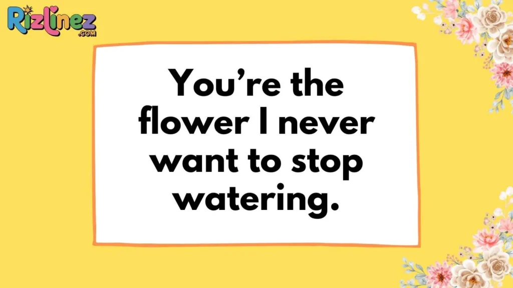 Romantic Spring Rizz Lines