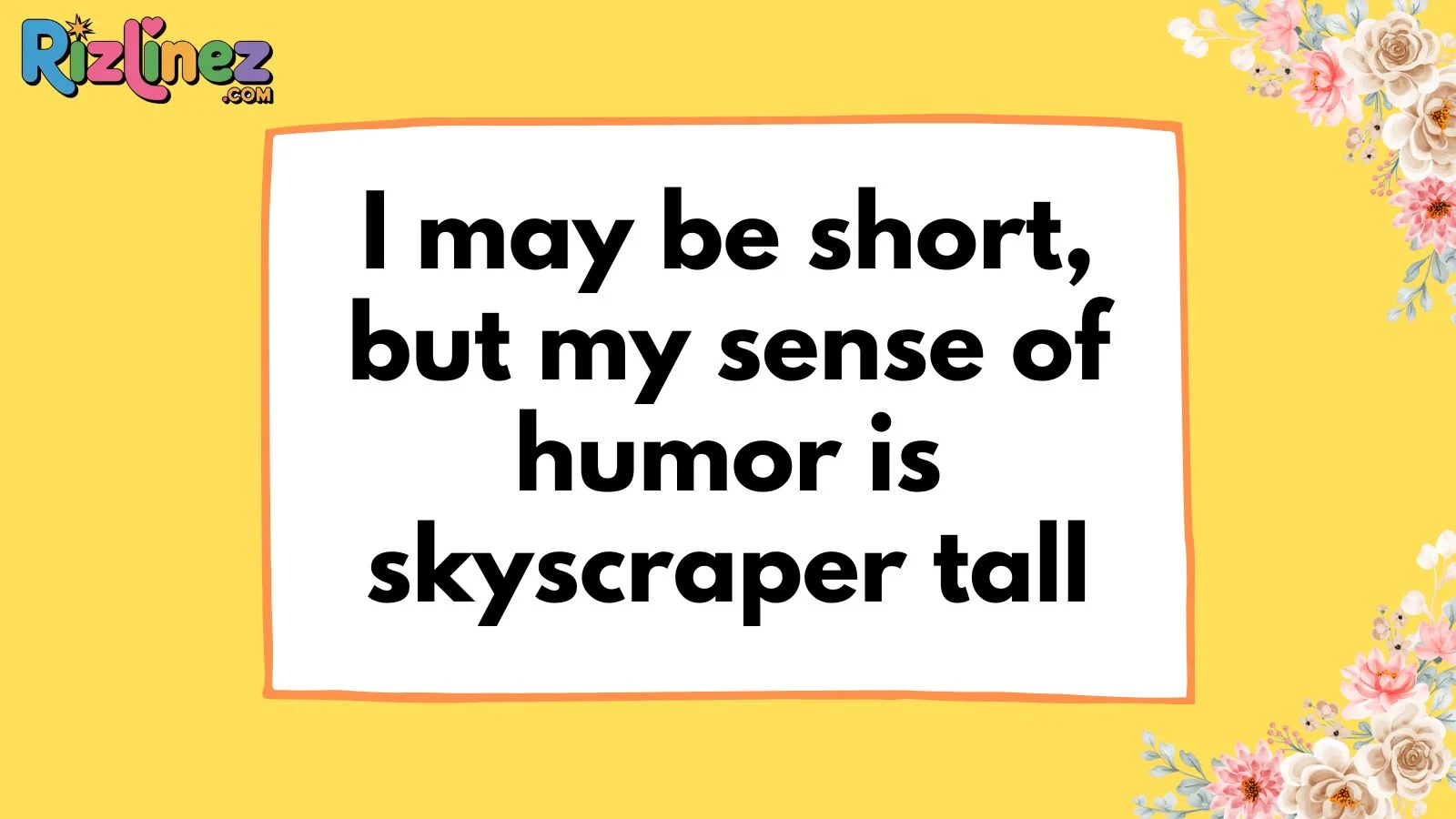 Short Height Rizz Lines