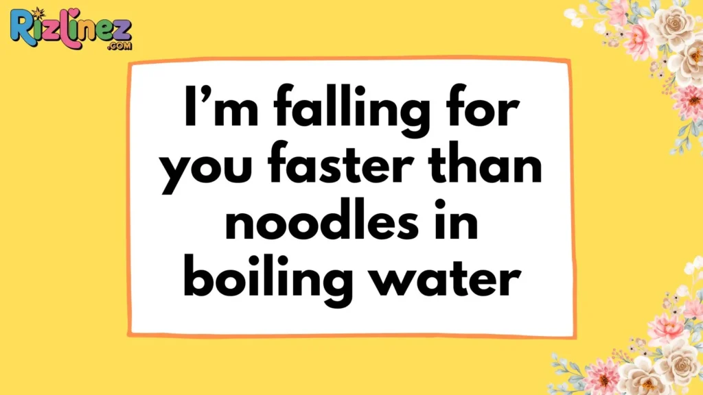 Spicy Ramen Pick Up Lines