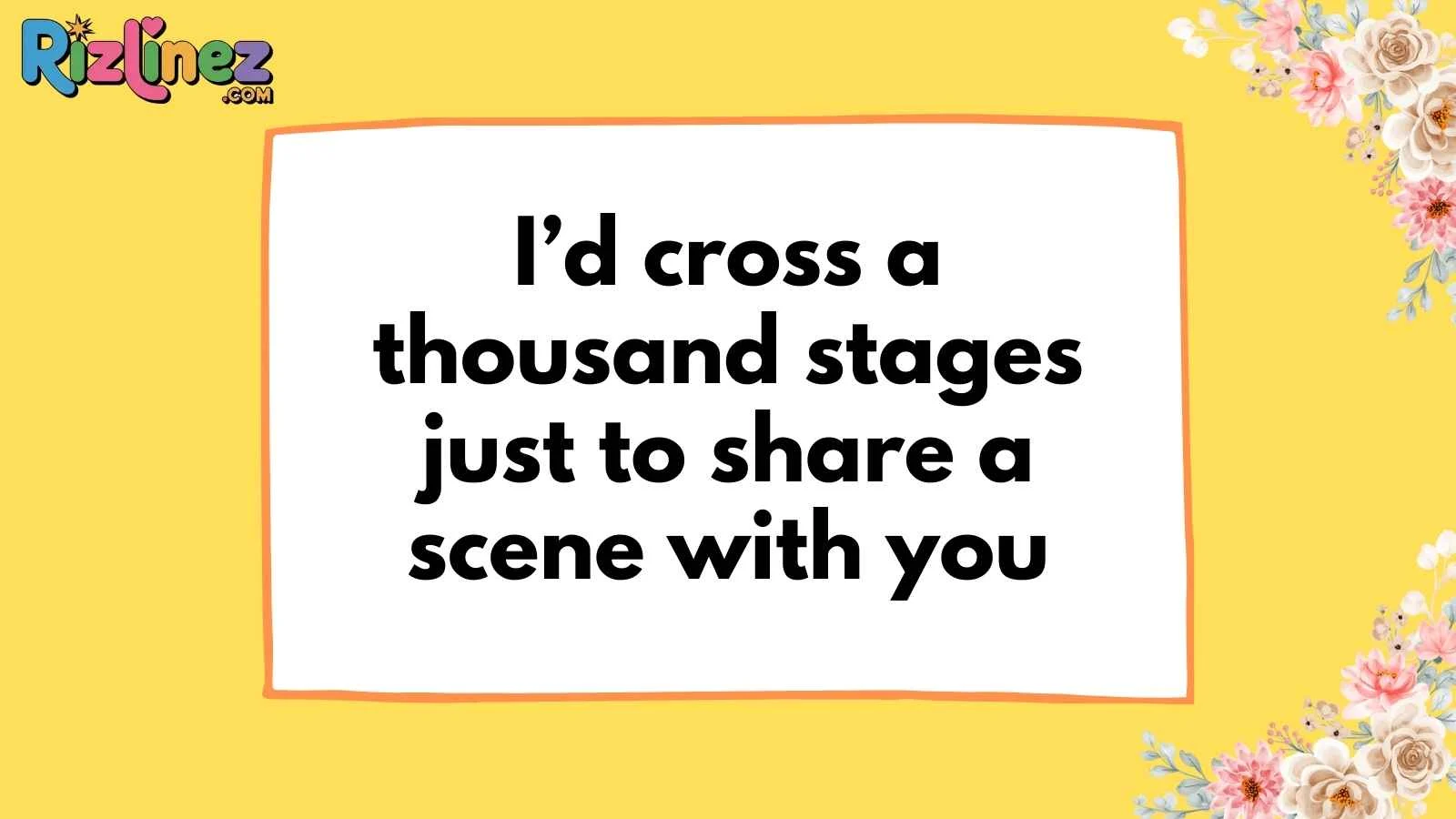 Theater Rizz Lines