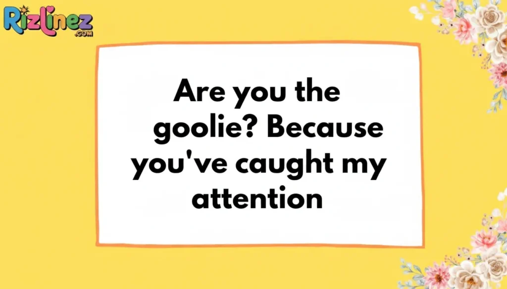 Clever Hockey Pick Up Lines