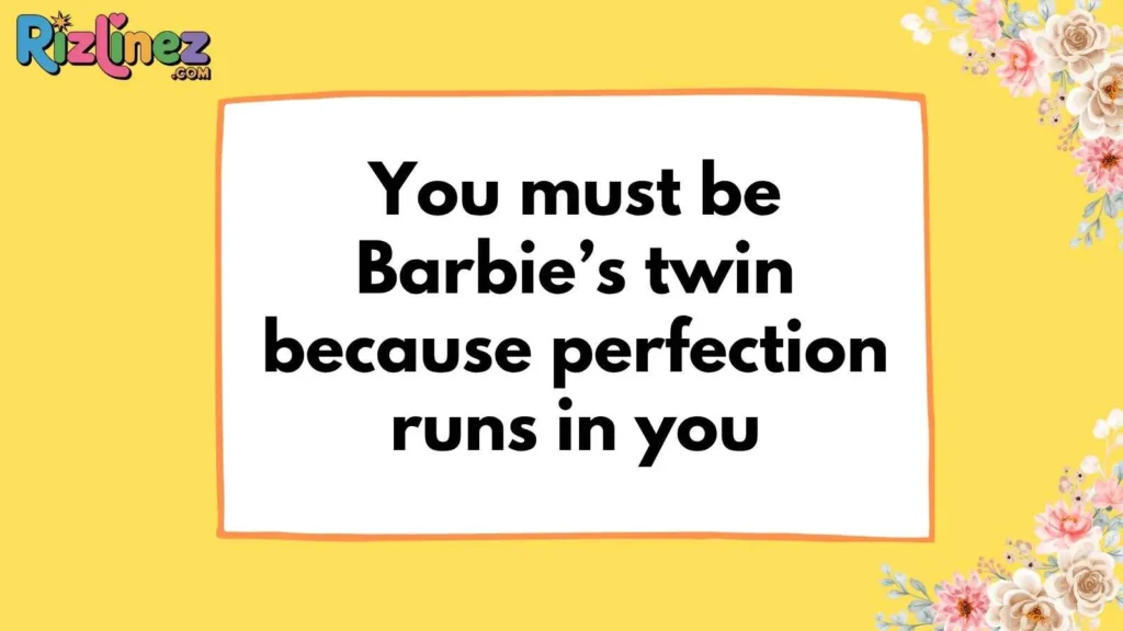 Unique Barbie Rizz Lines